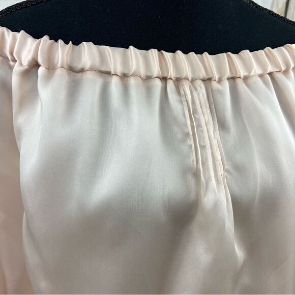 J Crew Collection Silk Off The Shoulder Party Blouse Top 8 - Picture 2 of 11